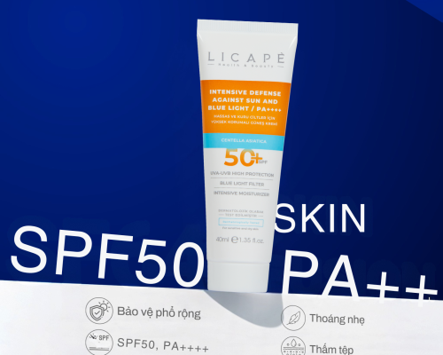 Kem chống nắng Licape giải pháp bảo vệ da toàn diện