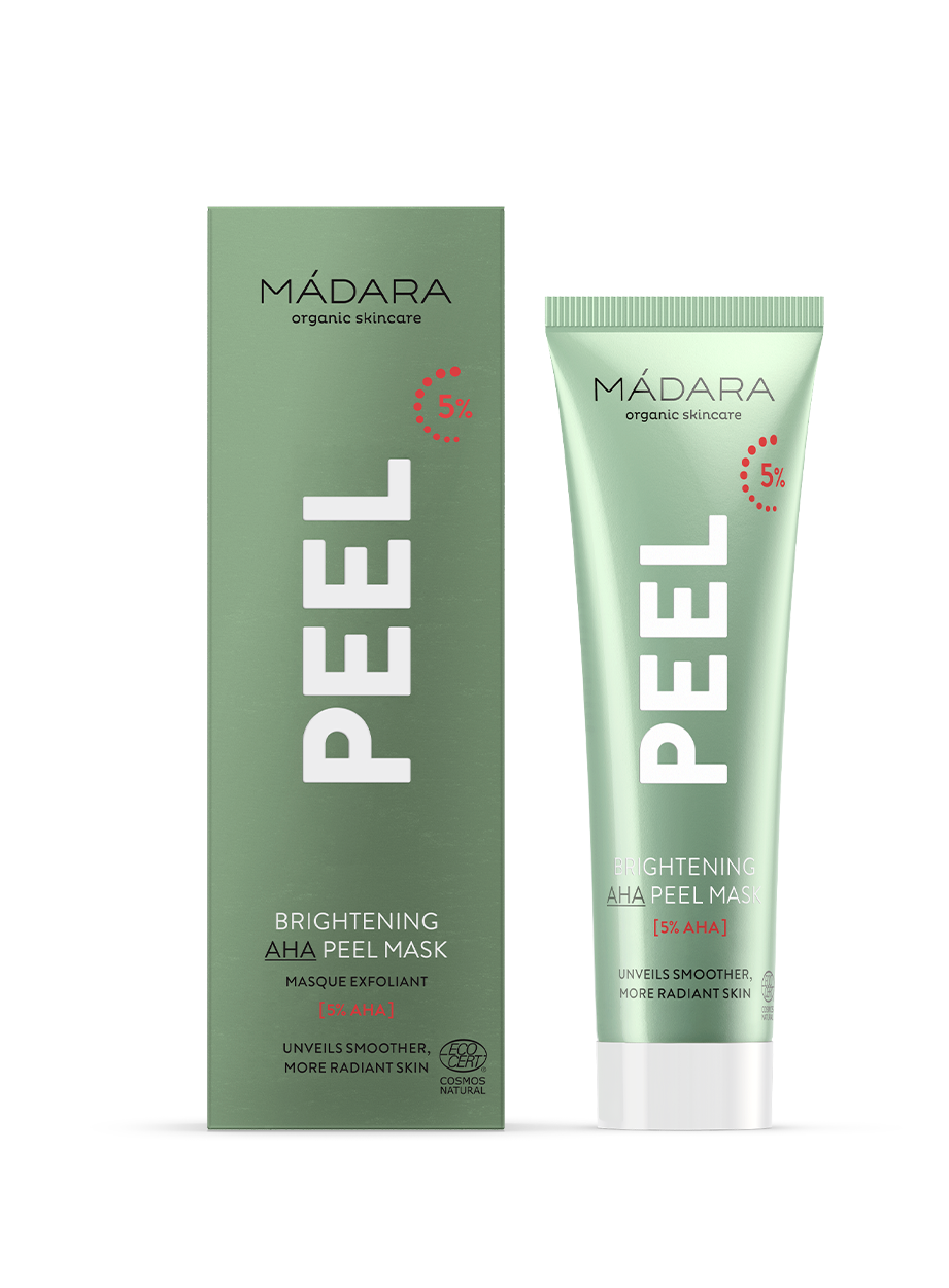 Mádara Brightening 5% AHA Peel Mask - Mặt nạ Peel AHA 5%  làm sáng da