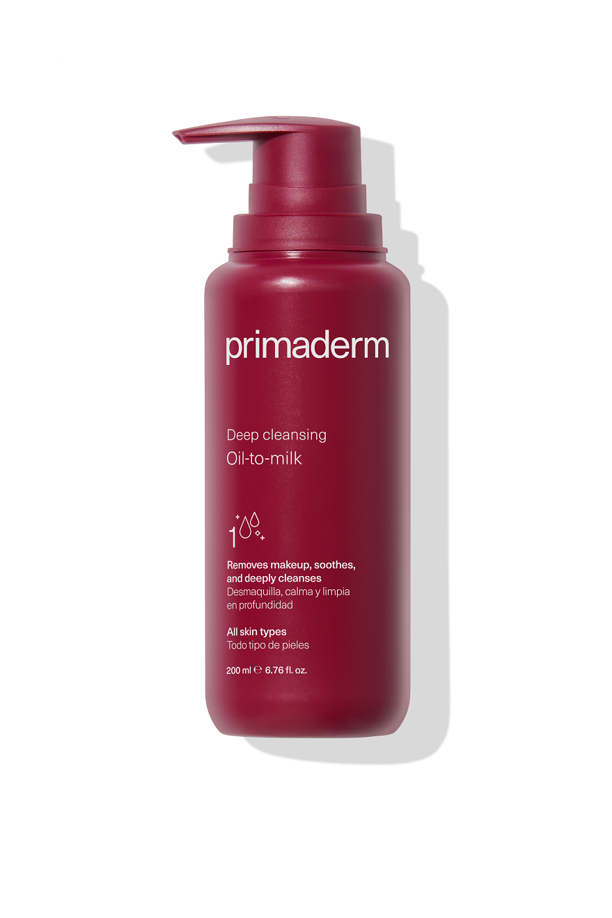 PRIMADERM DEEP CLEANSING OIL TO MILK - Tẩy trang đa năng, làm dịu & làm sạch sâu
