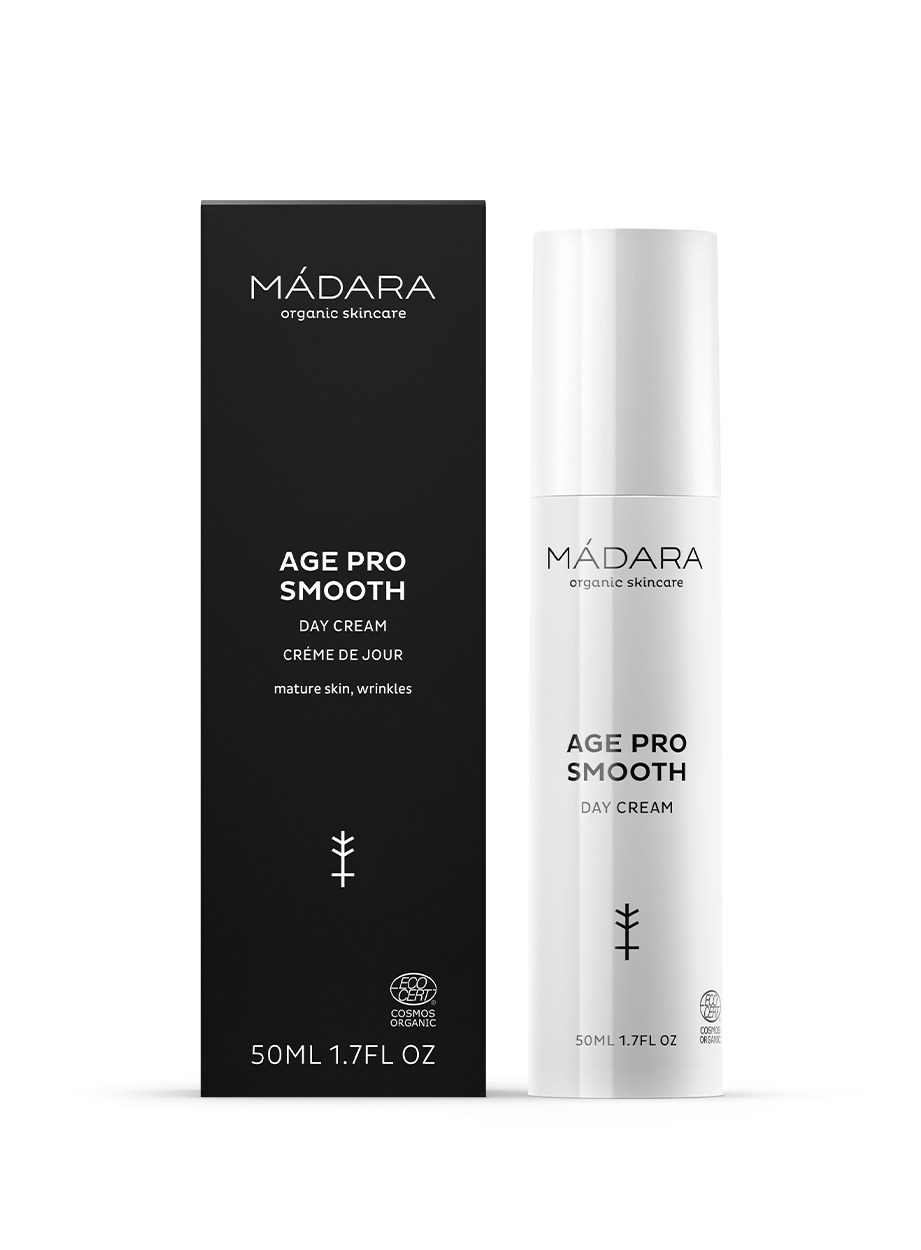 Mádara Age Pro Smooth Day Cream -  Kem dưỡng da ban ngày Nâng cơ & chống lão hóa Mádara