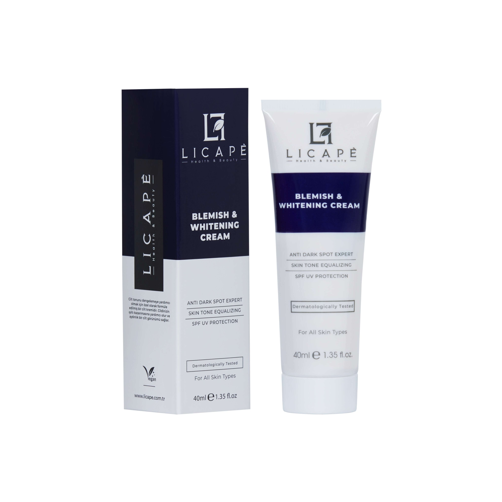 LICAPÈ BLEMISH & WHITENING CREAM - Kem điều trị thâm nám & làm trắng sáng da