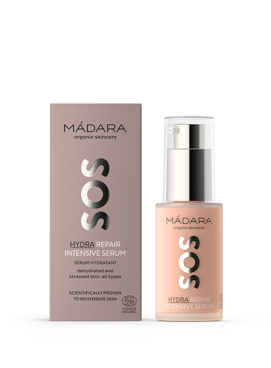 Mádara SOS Hydra Repair Intensive Serum - Serum dưỡng ẩm, phục hồi & làm dịu cho da nhạy cảm