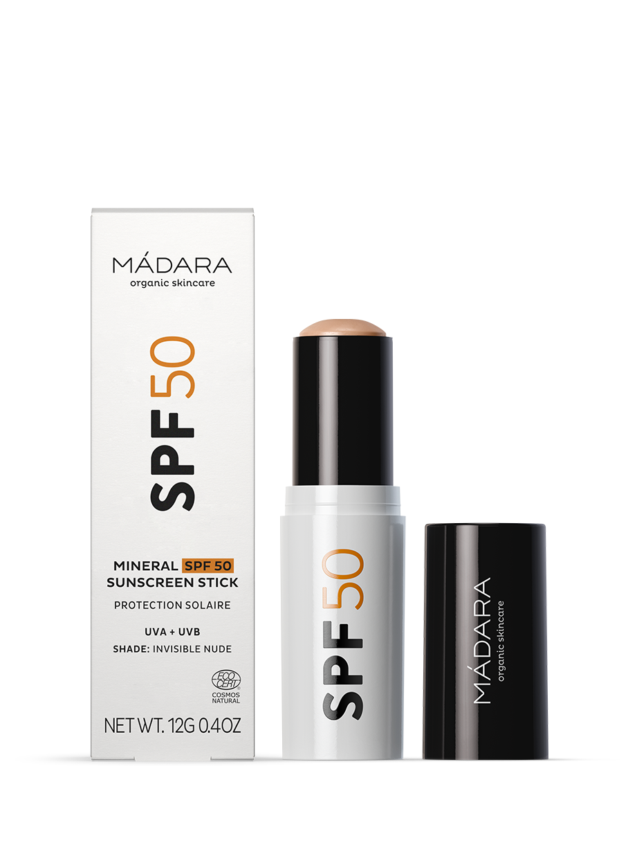 Mádara Mineral SPF50 Sunscreen Stick - Kem chống nắng dạng thỏi khoáng chất SPF50