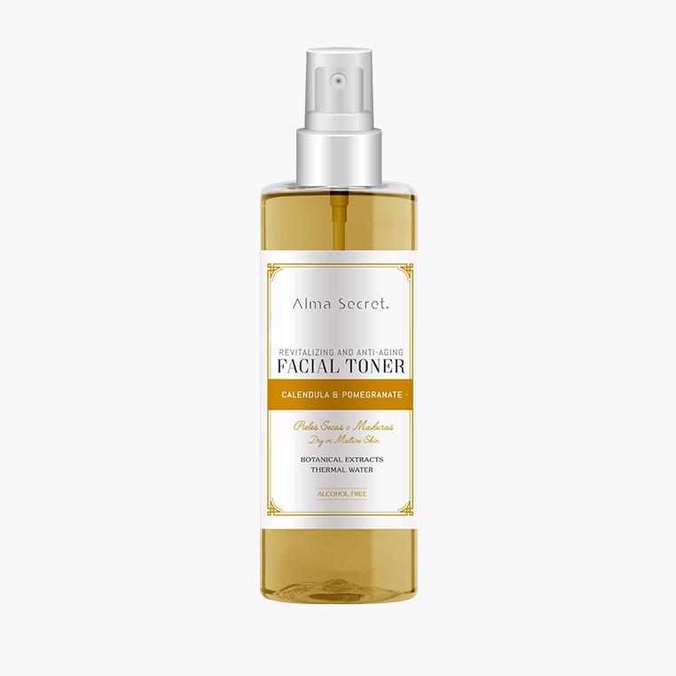 A13 - REVITALIZING AND ANTI-AGING TONER CALENDULA & POMEGRANATE - Nước cân bằng cho da nhạy cảm, da khô & da lão hóa